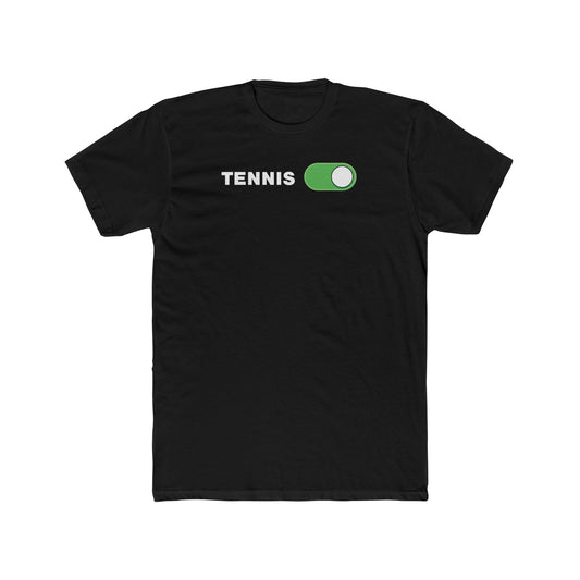 Tennis Switch Unisex Cotton Crew Tee - Perfect Gift for Tennis Lovers