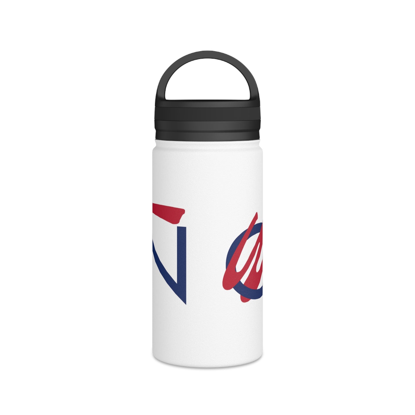OPEN Red White and Blue - Stainless Steel Water Bottle, Handle Lid