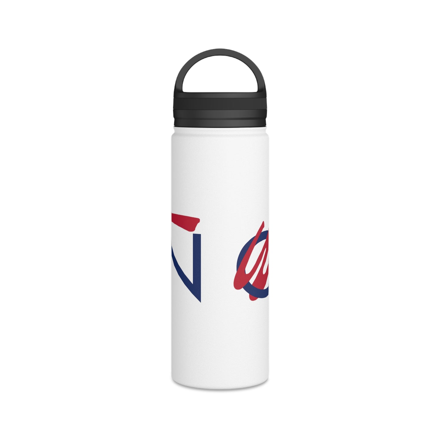 OPEN Red White and Blue - Stainless Steel Water Bottle, Handle Lid