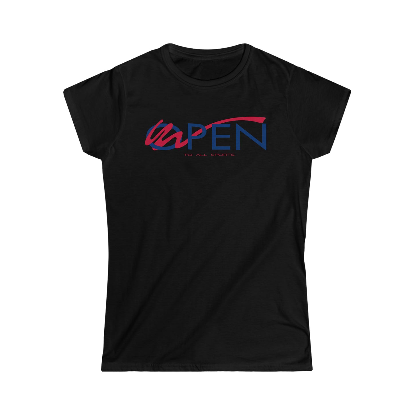 OPEN - Women's Softstyle Tee