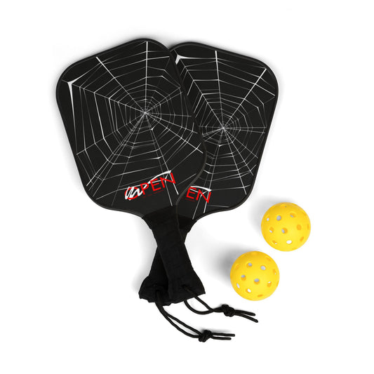 Spider Web Pickleball Paddle Set - Perfect for Sports Enthusiasts