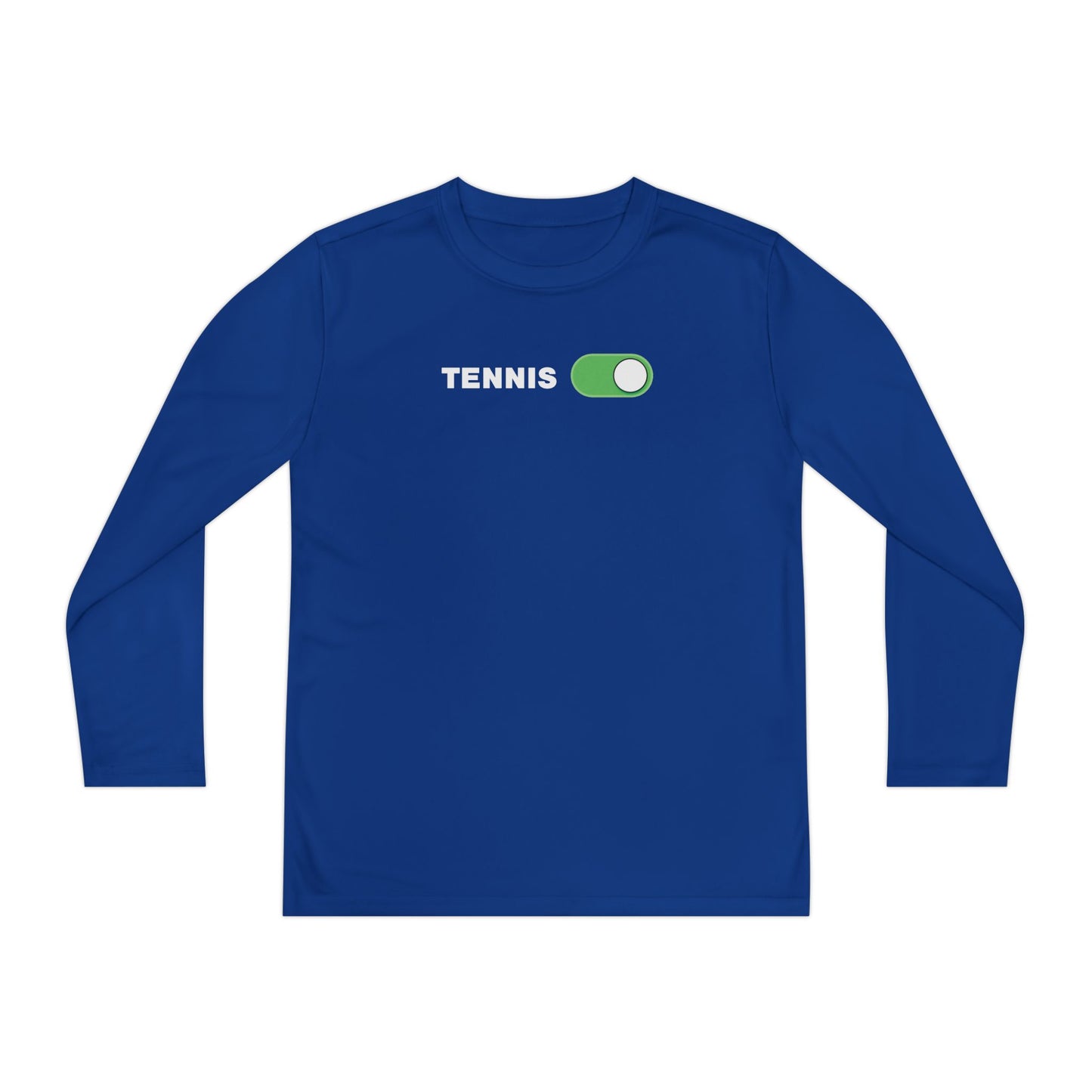 Youth Long Sleeve Tennis Tee - Switch It Up Style