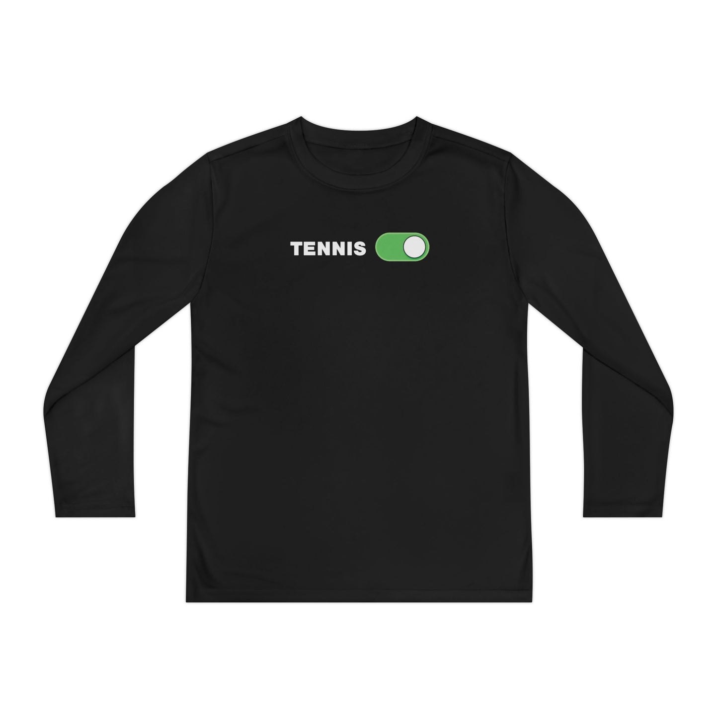 Youth Long Sleeve Tennis Tee - Switch It Up Style
