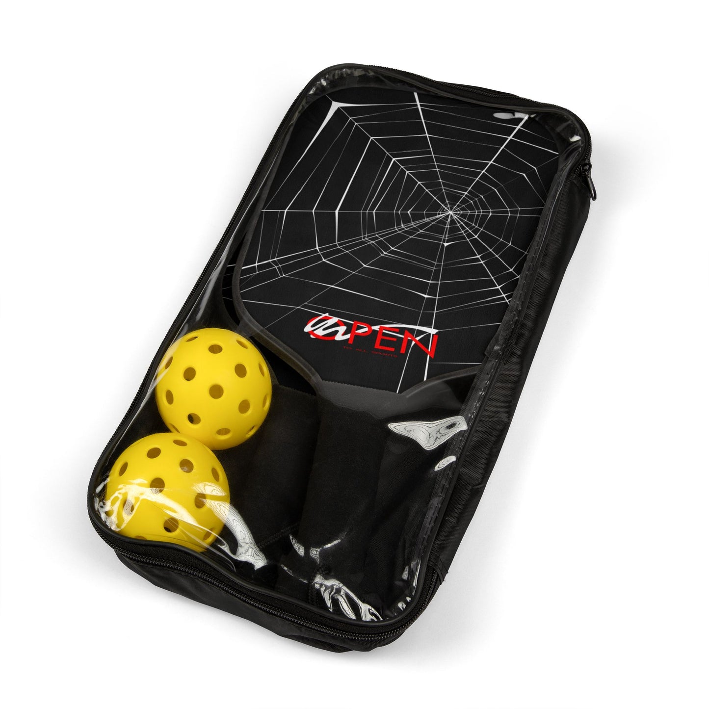 Spider Web Pickleball Paddle Set - Perfect for Sports Enthusiasts