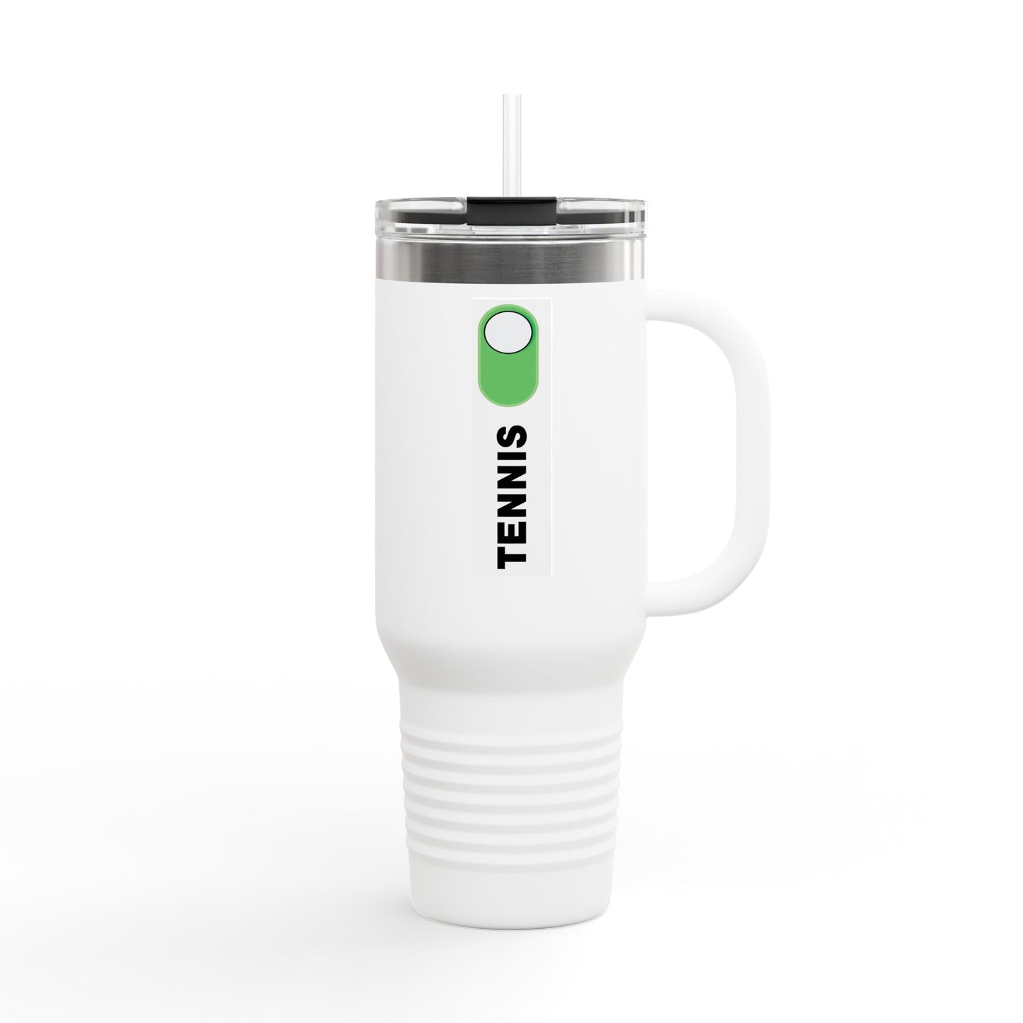40oz Insulated Travel Mug - Perfect for Tennis Lovers, Great for Active Lifestyles
