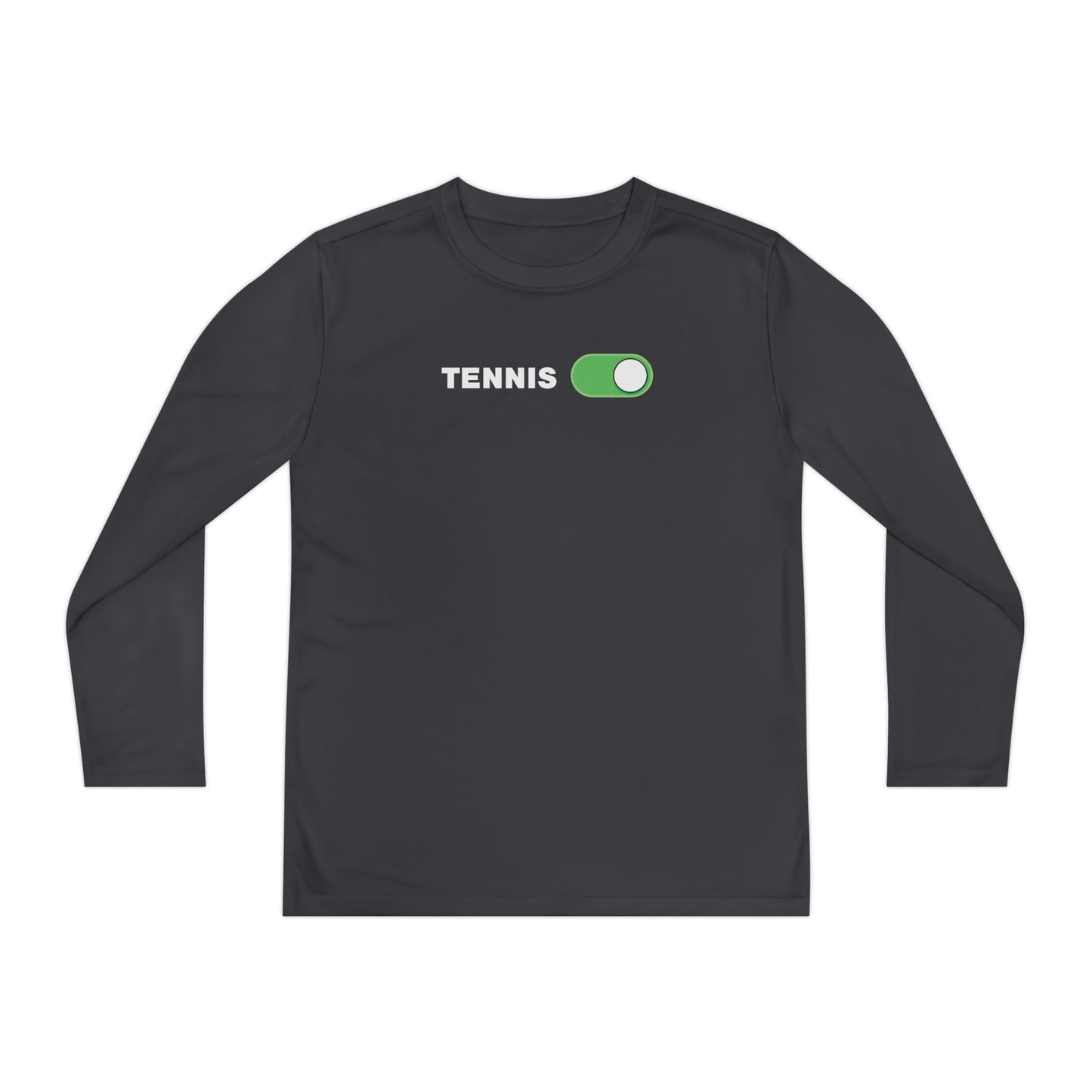 Youth Long Sleeve Tennis Tee - Switch It Up Style