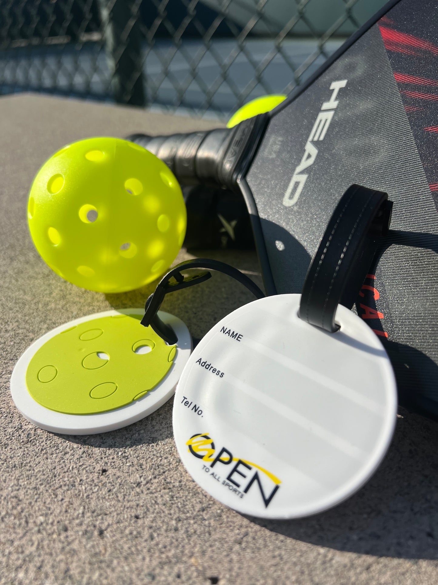 Pickleball Luggage tag - 3
